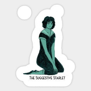 The Suggestive Starlet Sticker